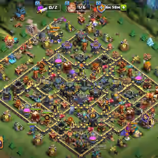 STRONG TH17 | XP 185 | 4 HEROES MAX 100-100-51-75-49-17 | GOOD EPIC EQUIPMENTS | NAME CHANGE FREE | PLAYER ID CHANGEABLE - Image 1