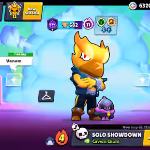 CHANGEABLE ID | 35X BUFFIES | 82K TROPHY-365X SKINS | 44K COIN | 102/102 BRAWLER | 73X MAX | 72X HYPER | 75-GEM/FREE NC - Image 1