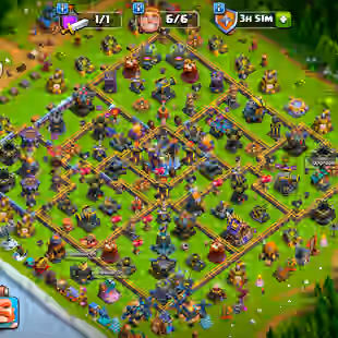 👉BEST OFFER FOR TH 18👈10X EPIC 20 LEVEL UP | HEROES: 84-85-59-51-48-4 | HIGH DEFENCE | FULLY MAGIC ITEMS LODGED|NC YES - Image 1