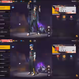 FREE FIRE/EUROPE SERVER/BARMUDA RANK HEROIC/CLASH SQUAD HEROIC/30 LEVEL//GOOD BUNDLE//27  GUN COLLECTION//GLOW WALL SKIN - Image 1