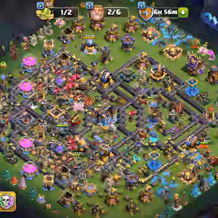 🎄LEGEND LEAGUE 31/40 HERO EQUIPMENT MAX🎄TH 18 6 HERO MAX || BK 105 AQ 105 MP 95 GW 80 RC 55 || BH MAX || 14 SKIN - Image 1