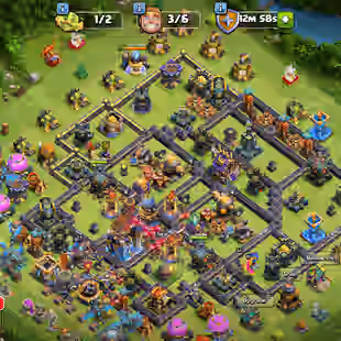 🔥TH 18 ALMOST MAX🔥XP 259-HERO MAX DK 17-[ 11 EPIC EQUIPMENT MAX ALMOST-FULL WALS MAX-NC YES-B BASE MAX-BEST DEAL - Image 1