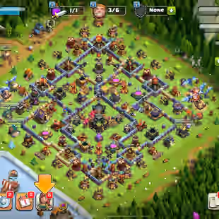  🔥VERY CHEAP - SEMI MAX - TH:17 - Lvl:224 - BK:97 - AQ:100 🔥- PC:80 - GW:72 - RC:45 - BEST SELECT - Image 1