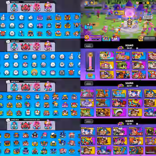 [LVL-682 MAX] |[LEGACY STREAK-425]| [SQUAD-35/37] [RARE-125 EMOTES][COINS-829755] [NAME CHANGE AVAILABLE] [01] - Image 2