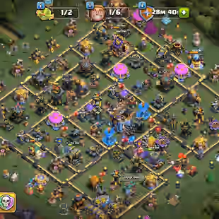 🔥TH 18 NEAR MAX🔥BK 90 AQ 96 MP 88 GW 75 RC 50 DD 16 || FREE NAME CHANGE || GOOD HERO EQUIPMENT || BUILDER BASE MAX - Image 1