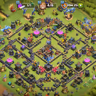 🔥TH 18 NEAR MAX🔥BK 105 AQ 105 MP 70 GW 80 RC 55 || SB 27 FB 27 EB 27 RS 26 LP 26 || NC 500 || BUILDER BASE ALMOST MAX  - Image 1