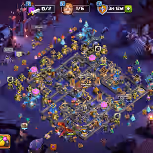 LEGENDARY SCENERY ! TH18 MAX CLOSE !4X HERO MAX 110-110-53-68-55-25! COSMIC SCENERY 5X ! 25X SKIN MAX TYPE TROOPS ALMOST - Image 1