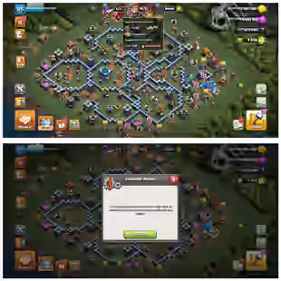 TH13 PURE MAX ID | 3 EPIC EQUIPMENT | XP-125 | HERO 75-75-50-50-25 | FREE  NAME CHANGE |  9900 GEMS AVAILABLE  |  - Image 1