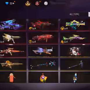 9 evos stacked account | Entrance emote | Dope emotes | Full access - Image 1
