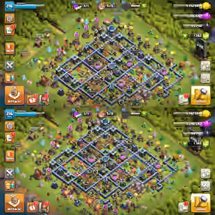 RARE TH-13 ALMOST MAX! XP-216! 4367 WAR STARS! 1560 MEDALS! HEROES:-73-75-50-50-25! MAX TROOPS! FAST DELIVERY - Image 1