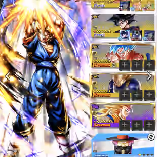D976-IOS+Android-6 UL(Goku Uis+SS Goku+Majin Vegeta)+LR Super Vegito+43 Legends +Good Equipment+Android 13+Goku Saga - Image 1