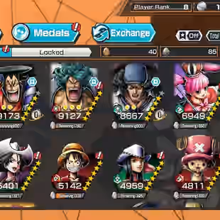 [4197] [IOS+ANDROID] 5 EX - Blackbeard + Kuzan + Shanks + Zephyr + Oden, Solo Fresh - Image 1