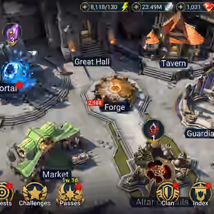 LV85 - Power 8,56M - 3 Mythic - 44 Champions LV 60 - 96 legend - 10 void - Image 1