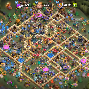 🌲[ PREMIUM TH-18 ]🌲FB-EB [MAX] | SB-MM [26] | GG [20] | HEROS: 100-100-74-78-50 | BH MAX || NEAR MAX DEF - TROOPS - Image 1