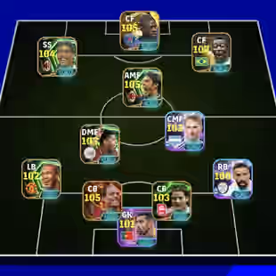 CHEAPEST-3202 CS-DEMBELE 105-PELE 107-RONALDINHO 104-RUI COSTA 105-FULL ACCESS-Android & iOS - Image 1