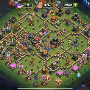 🔥2x Sceneries🔥 11.6k Gems || Th17 Almost Max || High Quality Epic Equipment || Heroes 92-100-71-61-47 || 6 Builders - Image 1