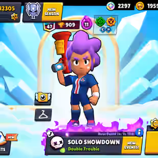 128 [8 MAX BRAWLS] [68 SKINS] [12305 TROPHIES] - Image 1