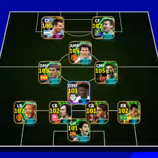 Strength 3203 | Messi 106 Robson 105 Gerrard 105 | 30 Double buster card | - Image 1