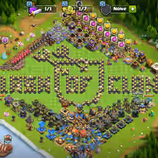 🔥15000 GEMS!1800 CWL MEDALS🔥XP 226!TH 18!HERO:100-105-69-75-50!NC YES!VERY STRONG DEFENCE!GREAT TROOPS!RAPID DELIVERY - Image 1