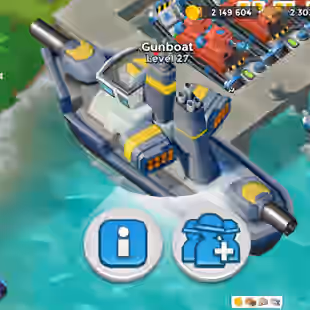 Lv80 - HQ28 - VP1120 - POWER 1761 | Sculptor Lv11 | Sculpture Lv10 - 8 GUNBOAT 27 - Image 1