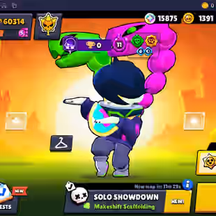 309 SKINS | 60.300 TROPHIES | 101 BRAWLERS | 20 HYPERCHARGE | 32 MAX | 37 PRESTIGE | 13 BUFFIES - Image 1