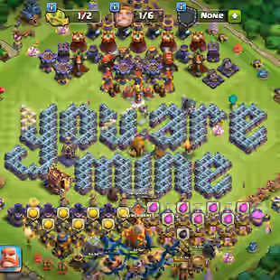 TH16 MAX | HERO 90-85-70-65-36-8|6K GEMS|STRONG DEF|RARE STATUE|EPIC EQUIPMENT|9 RARE SKIN|MAGIC ITEMS CWLFULL FAST DLV - Image 1
