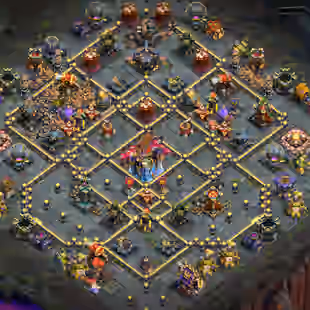 🔥Scenery Account🔥 Th18 || High Quality Epic Equipment || Heroes 83-100-58-58-47 || 6 builders || Nc Available  - Image 1