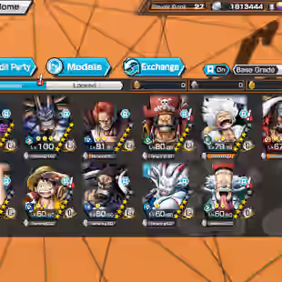 BR641-IOS+Android-10 Ex(Gear 5+Zoro+Kaido v3+Roger+Akainu+Shank+Kaido v2+Yamato+Luffy+Yamato v2)+Good Medal+Support 141 - Image 1