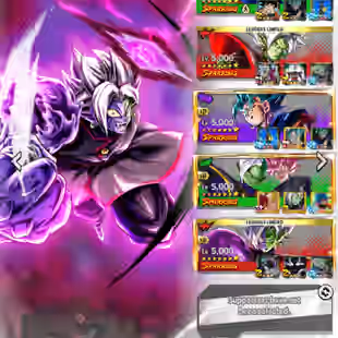 D898-IOS+Android-Nice Account-9 UL(Zamasu+SS Goku+Frieza+SS4 Gogeta+Gohan)+62 Legend+Vip Equi+Good Zenkai+Many Good Team - Image 1