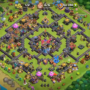 🔥4 EPIC EQUIPMENT MAX🔥TH 18 NEAR MAX ACCOUNT|| BK 100 AQ 105 MP 72 GW 80 RC 55 || NC 500 || BUILDER HALL 10 || 7 HERO - Image 1