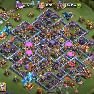TH 15 Max Walls & Defense !! 13 Epic Equipment !! Heroes K-71 AQ-73 MP-41 GW-31 RC-25 !! Namechange 500 !! Magic Items - Image 1