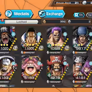 [3897][IOS+ANDROID] 10 EX META - Shanks Light Full B52.52 + Blackbeard + Kizaru + Kuzan + Zephyr + Roger + Akainu  - Image 1