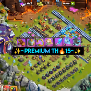 🔥 TH15-RARE ✨ 7x EPIC EQIP  || HERO 76-82-55-55-28 || MAGIC ITEMS LOAD || HERO SKIN || FULL SAFE ACC - Image 1