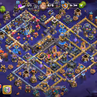 🤝BEST OFFER🤝RARE TH 18 [ COSMIC/WAR ARENA ] SCENERY | 1X HERO MAX 88/105/40/32/21/1 | 11 EPIC EQUIPMENT EB-MAX RS-MAX - Image 1