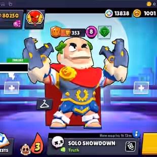 356 SKINS | 80.200 TROPHIES | 101 BRAWLERS | 52 HYPERCHARGE | 61 MAX | 60 PRESTIGE | 13 BUFFIES - Image 1