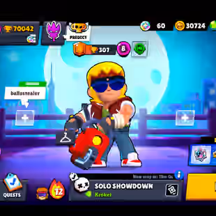 331 SKINS | 70.000 TROPHIES | 102 BRAWLERS | 45 HYPERCHARGE | 53 MAX | 45 PRESTIGE | 19 BUFFIES - Image 1