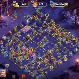 RARE - BLACKSMITH MAX | COSMIC SET | TH18 CLOSE MAX - FEW LEFT | RANK / 246-XP | 25X SKINS | 6X HERO MAX | 6K ALL T.B - Image 1