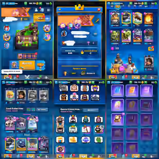 LOCAL USA | COMBO OFFERS COC + CR | 21 EMOTES | ARENA 15 | KT11 | XP 32 | 5187 TROPHIES | TH12 | HEROES: 54/52/34/34 | - Image 1