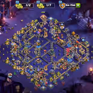 CURRENT IN LEGEND 3💜COSMIC SET💜[TH18] 6 HERO MAX || HIGH EPIC EQUIPMENT || 50 PERCENT DISCOUNTED SHOP || HIGH PROFILE - Image 1