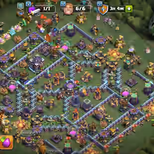 🔥[8 Heros Skins]Epic Semi Max Th15💎Heros Lvl 84-90-55-65-37-10 | Epic Equipments | Nc at 1000 Gems | Instant Delivery  - Image 1
