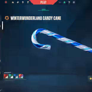 🌍EU | 3 Skins | 1 Knives | Winterwunderland Candy Cane🍬  | Singularity Vandal | Primordium Phantom | 6.9K VP Spent - Image 1