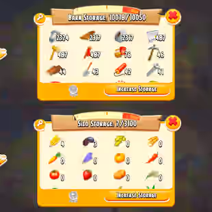 🔥CRAZY DEAL LEVEL 105🔥 BARN 10018:10050 | SILO 7:3100 | 11.6 MILLION COINS | 938 DIAMOND | CHECK PHOTOS | INSTANT  - Image 1