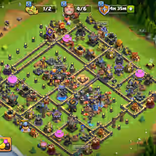 PREMIUM TH 18-XP 208-[ 2 HERO MAX 97-110-49-77-55-[ 10 EPIC EQUIPMENT ALMOST MAX-WALLS DEFENSE HIGH-NC YES-BEST DEAL - Image 1