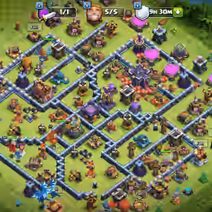 TH15 BASE🌲500 RENAME READY🌲771 RAID MEDALS | HEROES 51 71 40 34 22 | GREAT WALLS & INSTANT DELIVERY - Image 1