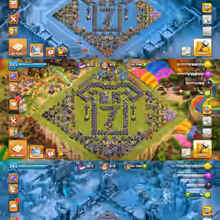Th18 Almost Max [] New All Heros Max [] Equipments-13x-Epic Max [] XP-243 [] War Arena [] Apprentice Max [] BEST-DEAL - Image 1