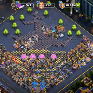 TH18 NEAR MAX || HEROS-105-105-95-80-55-23 || WALLS MAX || SOLID EQUIPMENTS || SKINS SCENERY || INSTANT DELIVERY  - Image 1
