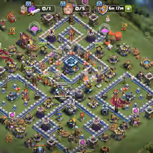 || Xp 119 Th13 account|| Good heros &wall || 6 epic equipment|| Name change available|| 3 Hero skin||   - Image 1