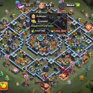 🔥[FULLY MAX TH-13-1000 CWL MEDALS]🔥[5EPIC-F.BALL-S.BALL-E.BOOT] | HERO-75-75-50-50-25 | NC FREE | LOW PRICE  - Image 1