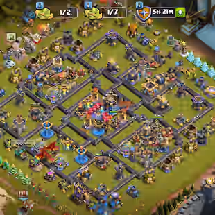 🔥LEGEND LEAGUE 1🔥TH18 ALMOST MAX | RANK 2712 | 17x MAPS | 45x SKINS | DARK DAYS SET | MAX PETS/DEFENCE/WALLS/GUARDIANS - Image 1