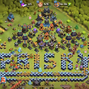 SUPERCELL TH-17 | S.BALL [20] BOOT [21] | 1000 CWL MEDAL | HERO 73-86-61-57-31 | XP-209 | NC-1K GEMS | HIGH WALL-DEFENCE - Image 1